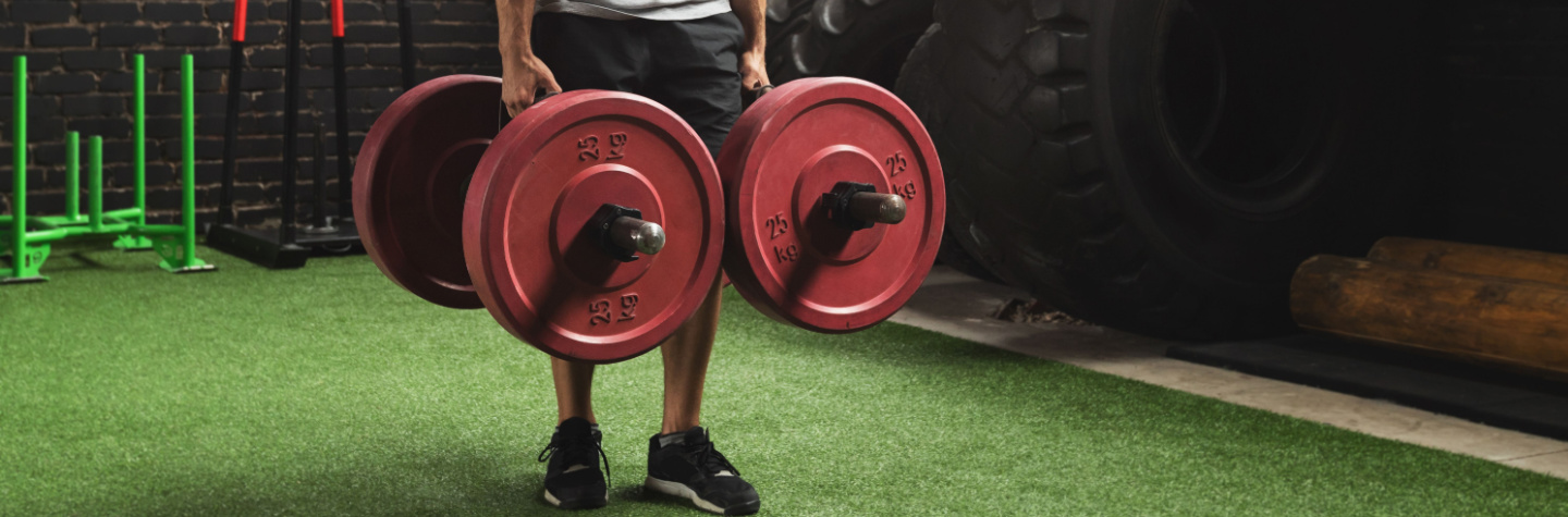 Farmers walk
Lunges
Bentr&aelig;ning
Ben &oslash;velser